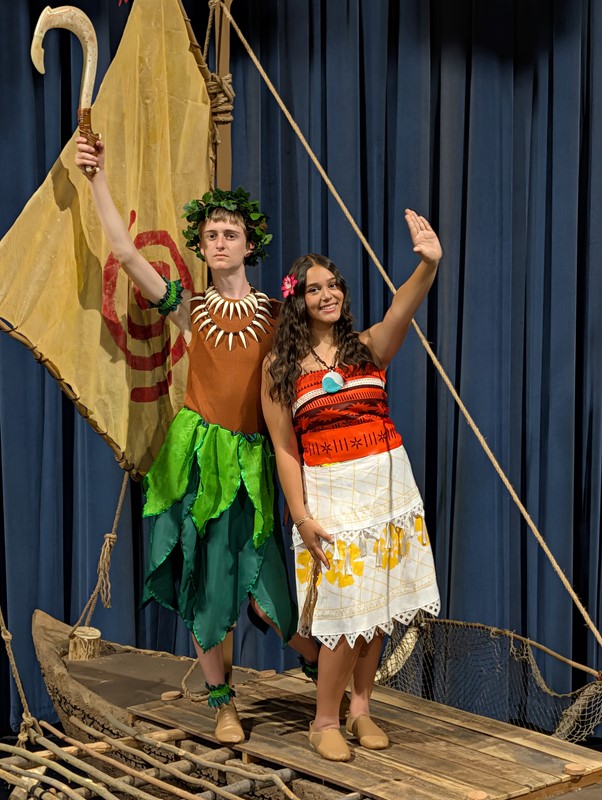 Join Moana (Mina Kinsella) and Maui (Alex Richmond) as they set sail to restore the Heart of Te Fiti